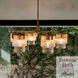 Ontario 5 Light 27.3 inch Luxe Gold Chandelier Ceiling Light, Medium