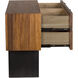 Nova 46 X 16 inch Dark Walnut Sideboard
