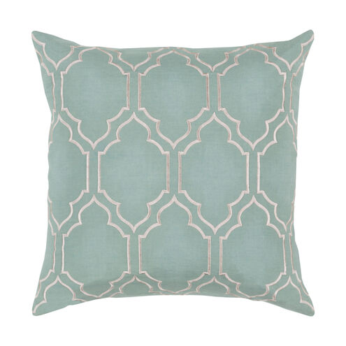 Skyline 18 X 18 inch Sage and Ivory Throw Pillow