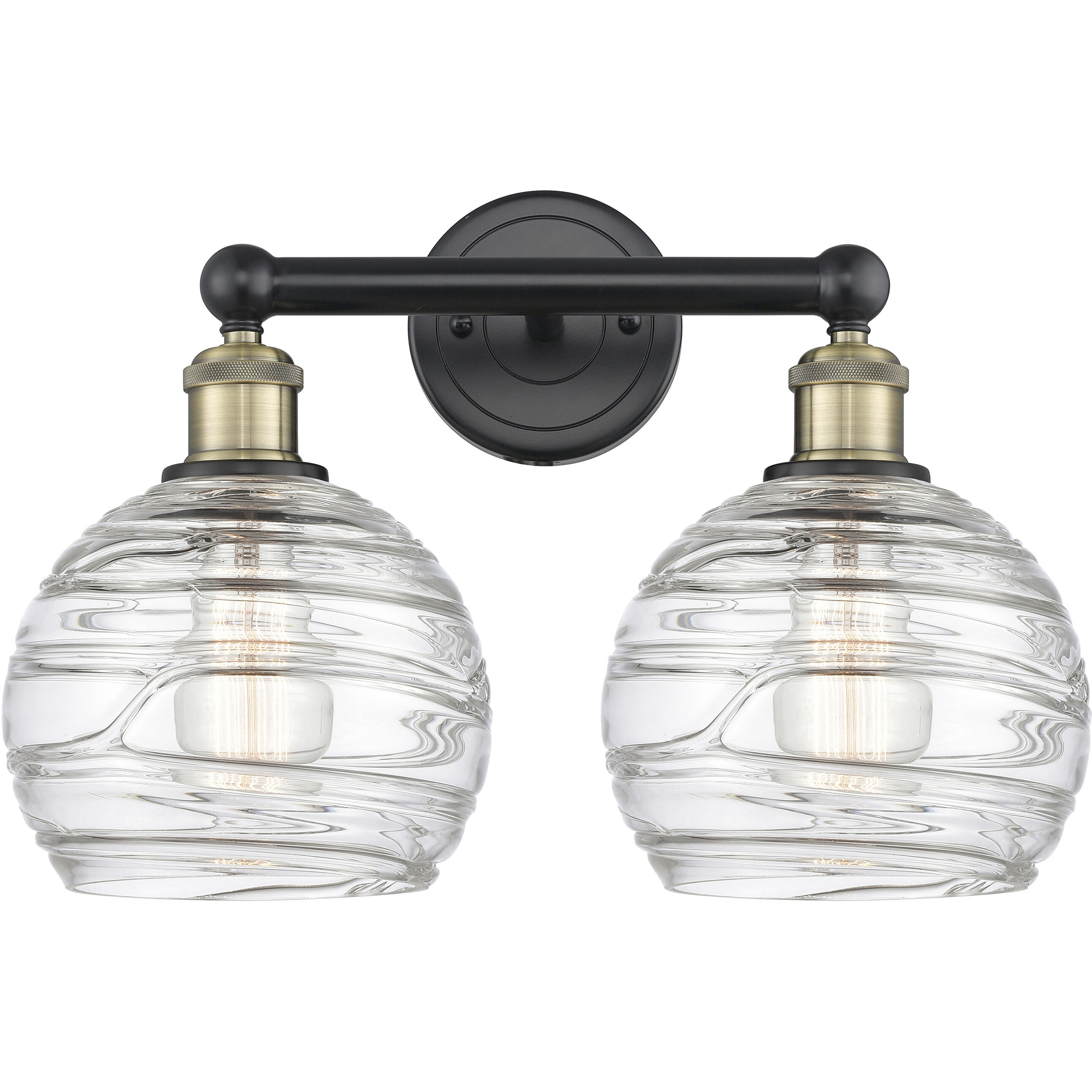 Swirl vanity light hot sale