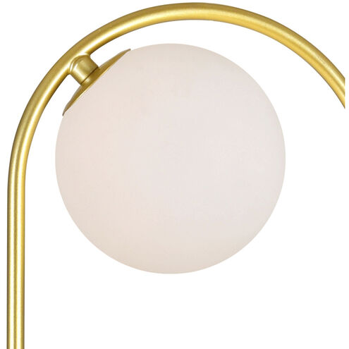 Celeste 19 inch 5.00 watt Medallion Gold Table Lamp Portable Light