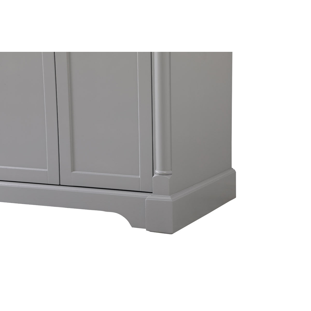 Clarence 72 X 22 X 35 inch Grey Vanity Sink Set