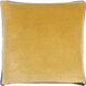 Sully 22 X 22 inch Brass/Camel/Light Wood/Tan Accent Pillow