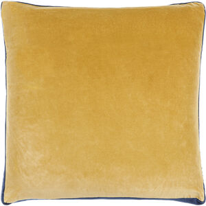 Sully 22 X 22 inch Brass/Camel/Light Wood/Tan Accent Pillow