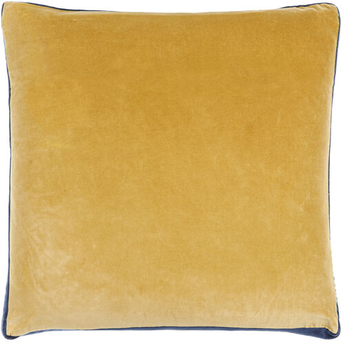 Sully 18 X 18 inch Brass/Camel/Light Wood/Tan Accent Pillow