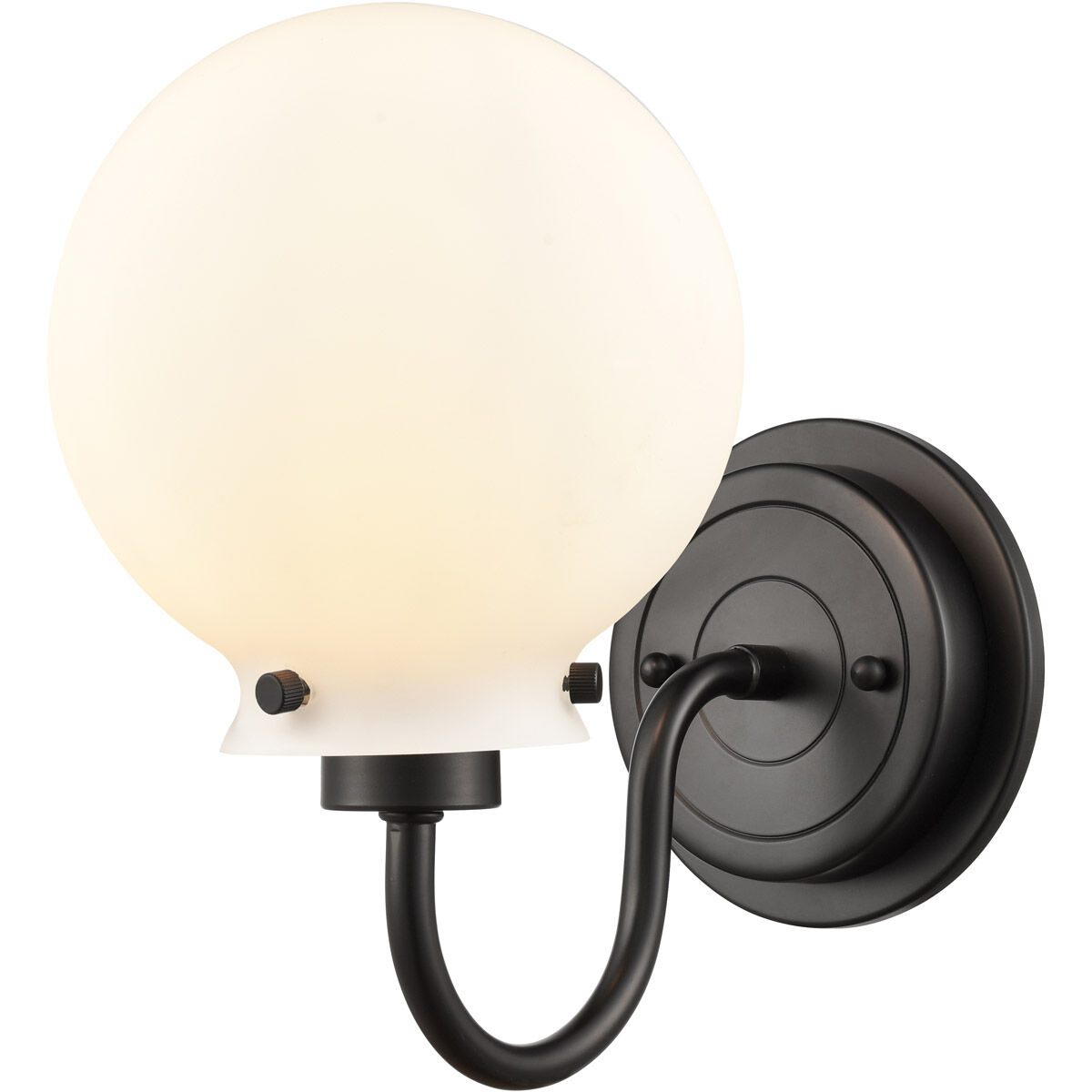 Olivia 1 Light 6.38 inch Matte Black Bath Vanity Light Wall Light