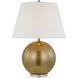 Chapman & Myers Balos 25.5 inch 15.00 watt Antique-Burnished Brass and Clear Glass Table Lamp Portable Light, Medium