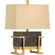 Wildwood 23 inch 100 watt Natural Chocolate Table Lamp Portable Light