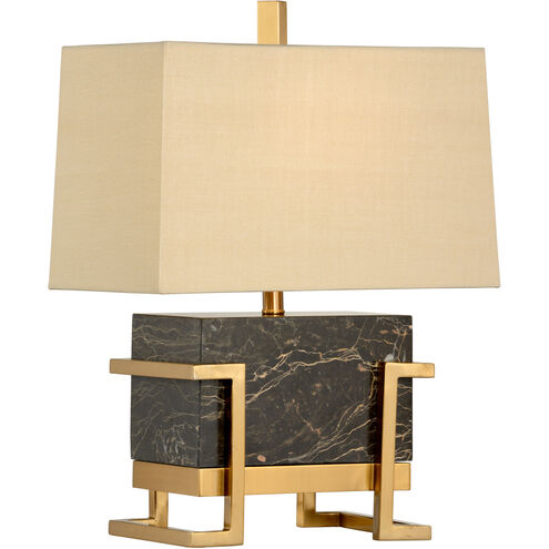 Wildwood 23 inch 100 watt Natural Chocolate Table Lamp Portable Light