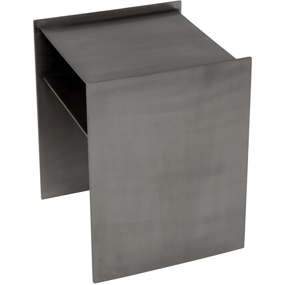 Cyrus 21 X 16 inch Antique Silver Side Table