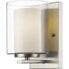 Willow 1 Light 4.5 inch Brushed Nickel Wall Sconce Wall Light
