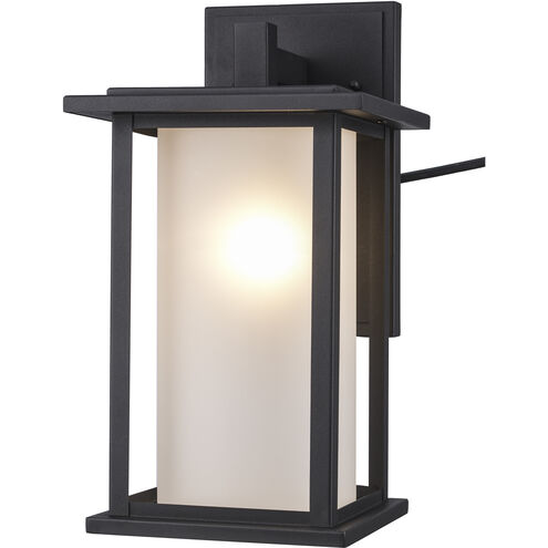 Shaakar 1 Light 18 inch Black Outdoor Wall Lantern