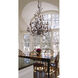 Cristallo Fiore 18 Light 56 inch Bronze Chandelier Ceiling Light