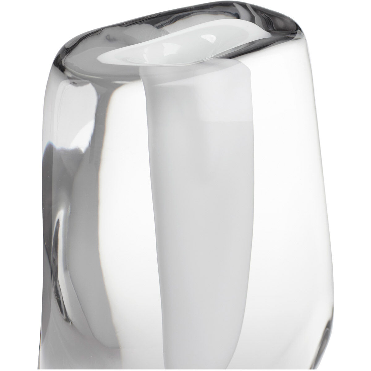 Clear Oppulence 11 X 8 inch Vase