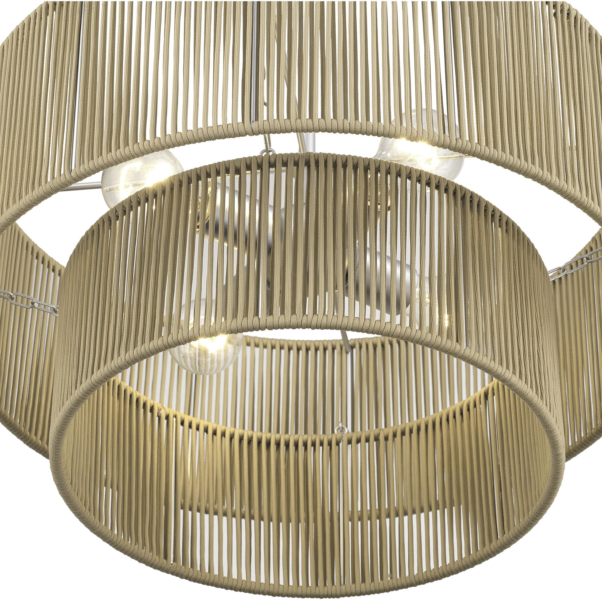 Acordia 4 Light 20 inch Painted Nickel Pendant Chandelier Ceiling Light