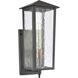 Marquis 1 Light 18 inch Matte Black Outdoor Sconce