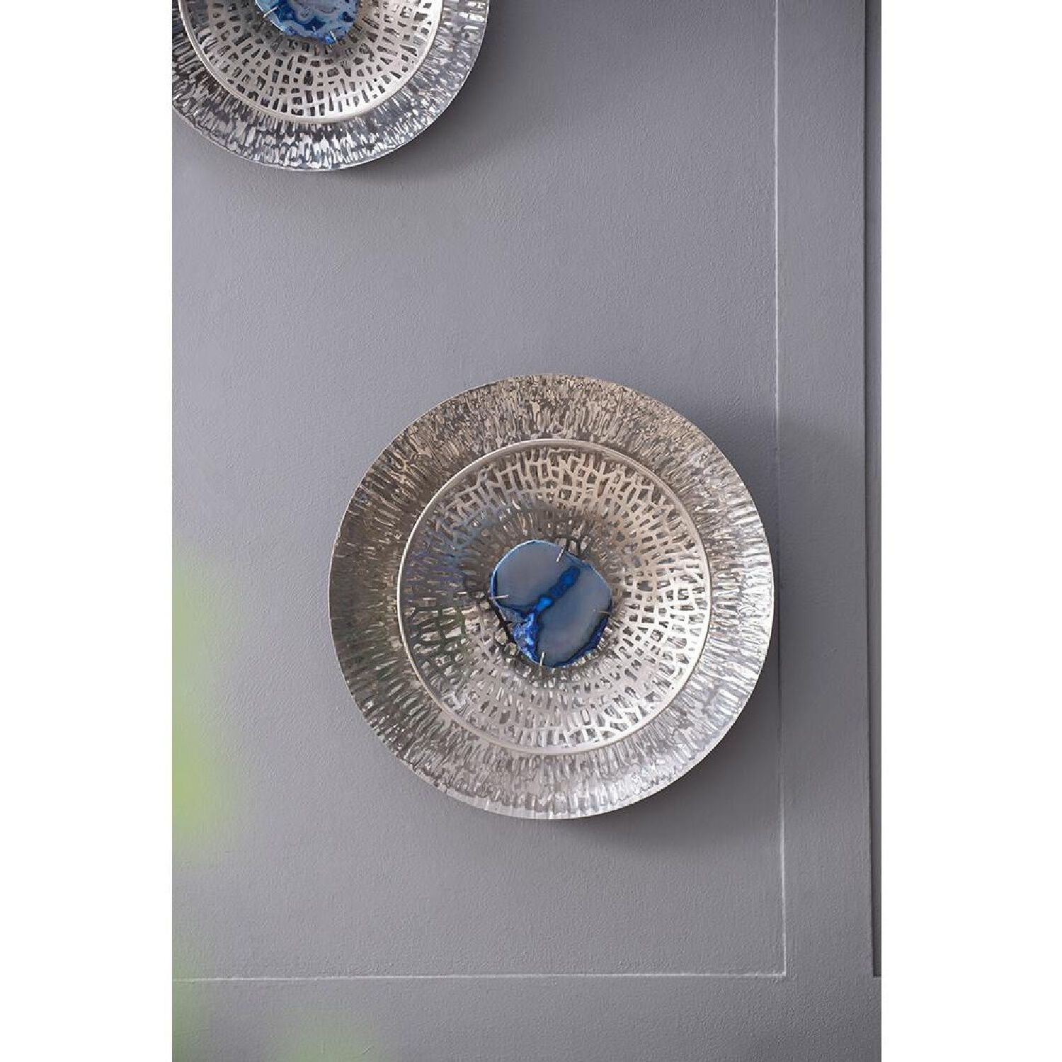 Dex Blue/Gold/Shiny Polish Wall Décor