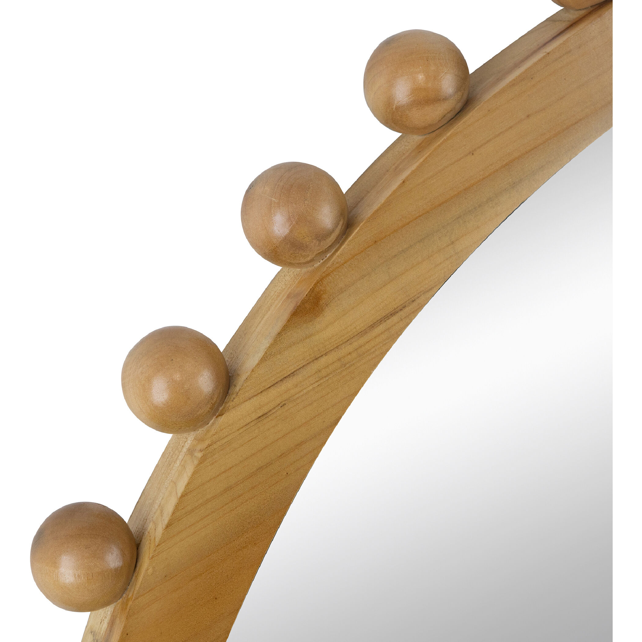 Jasper 33.5 X 33.5 inch Brown Wall Mirror