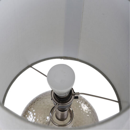 Signature 20 inch 60.00 watt Smoke Table Lamp Portable Light