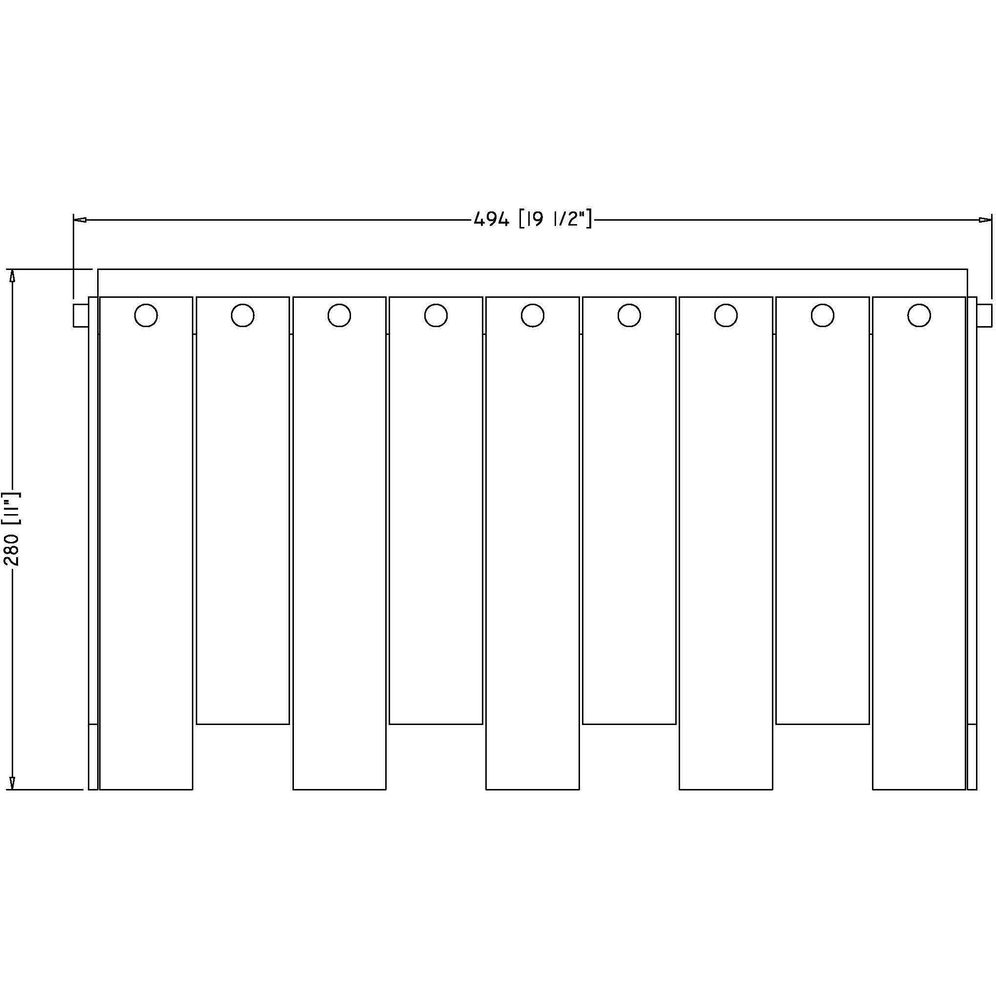 Viviana 9 Light 19.5 inch Rubbed Brass Flush Mount Ceiling Light