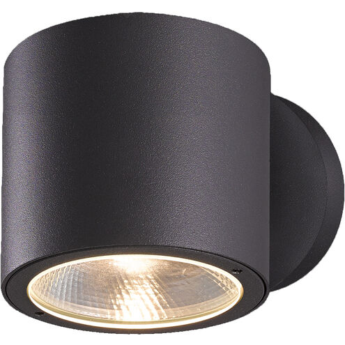 Volume LED 4 inch Graphite Grey Outdoor Wall Mount