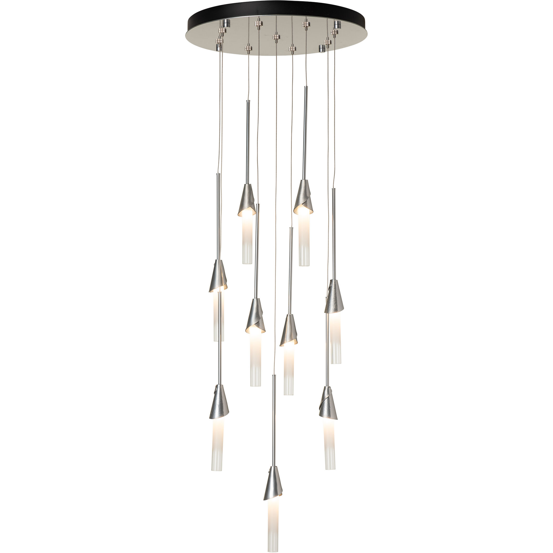 Lilium 9 Light 20.5 inch Sterling Multi-Light Pendant Ceiling Light