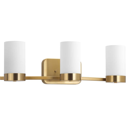 Elevate 3 Light 25 inch Brushed Bronze Bath Vanity Wall Light, Design Series