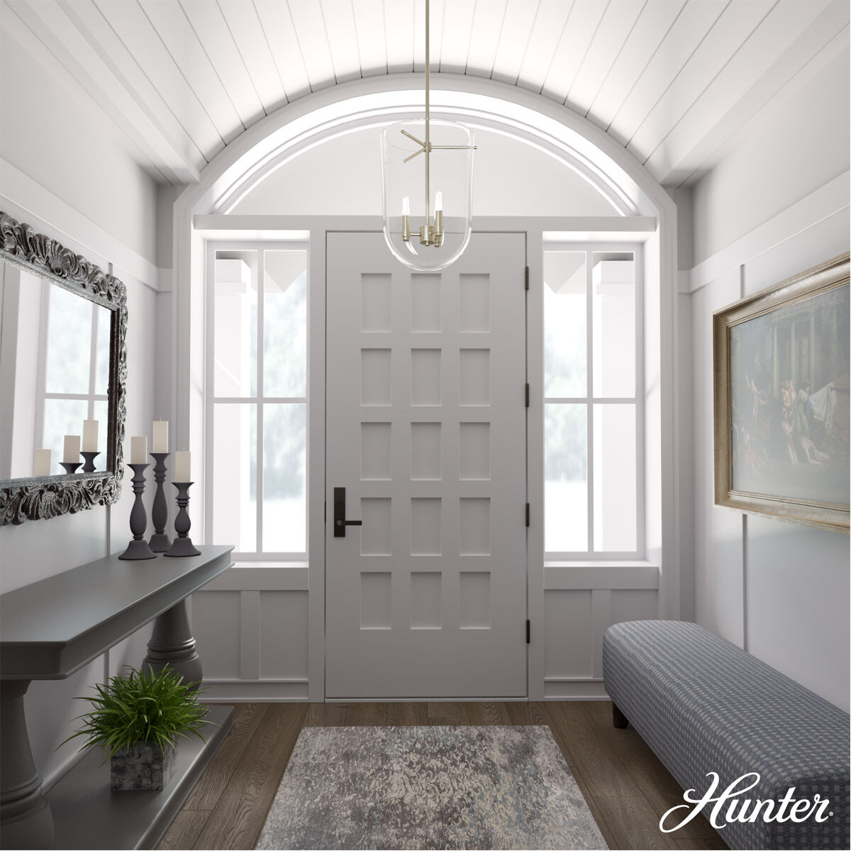 Sacha 3 Light 11 inch Alturas Gold Pendant Ceiling Light