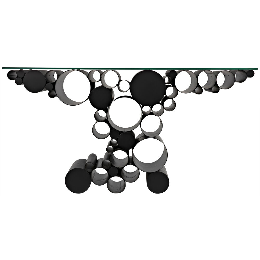 Paradox 60 X 16 inch Matte Black Console