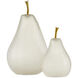 Pear 12.25 X 6.63 inch Sculptures, Set of 2