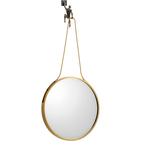 Muscle 38 X 18 inch Golden Bronze Wall Mirror