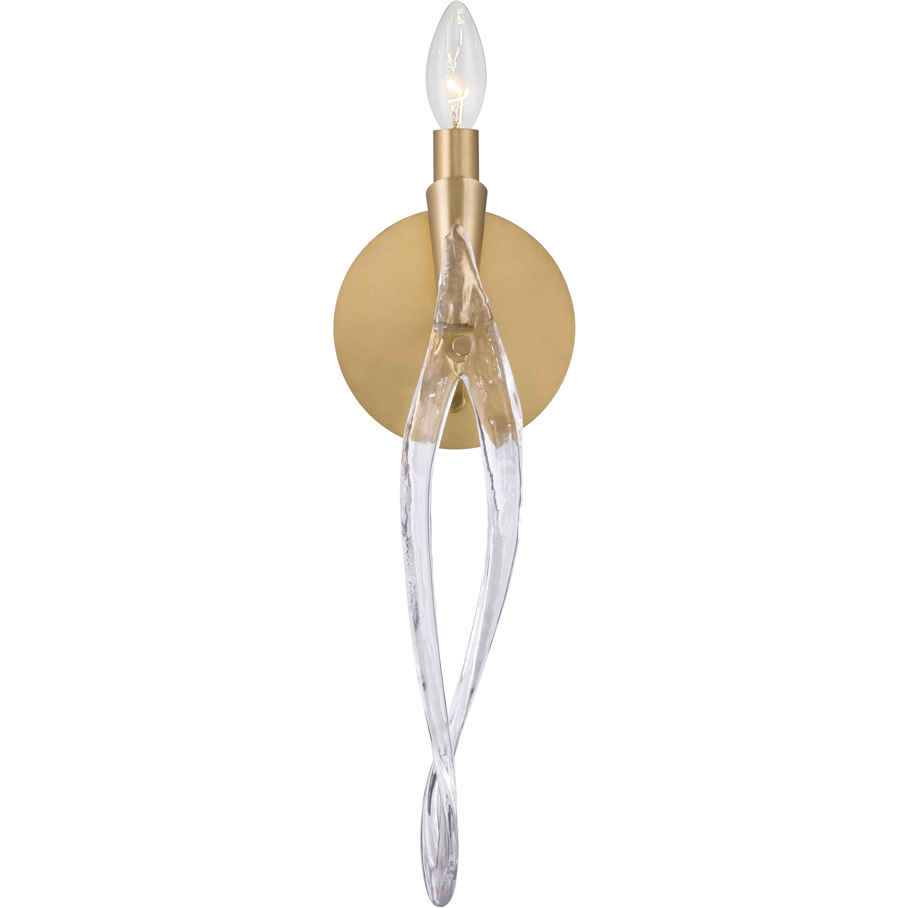 Glassara 1 Light 5.5 inch Legacy Brass Wall Sconce Wall Light