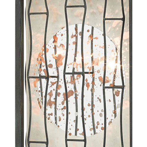 Tsukiyo 1 Light 8 inch Antique Green & Rust/Raj Mirror Wall Sconce Wall Light