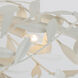 Broche 6 Light 50.5 inch Matte White Linear Chandelier Ceiling Light