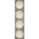 Kelly Wearstler Dichotomy LED 4.5 inch Pewter ADA Sconce Wall Light