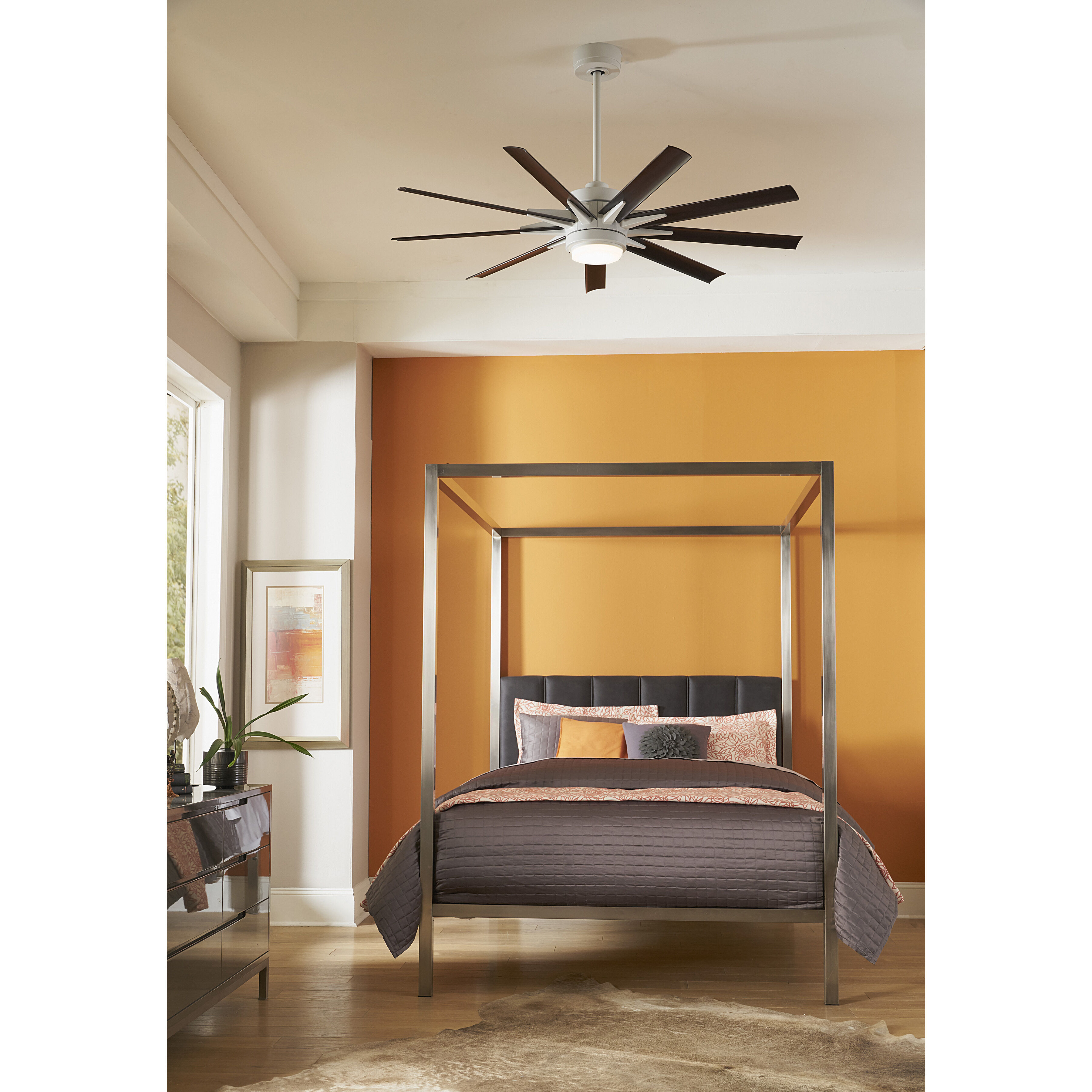 Odyn Custom Dark Walnut 23.9 inch Each Fan Blades