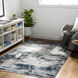 Lavadora 87 X 31 inch Ink Blue Rug in 2.5 x 8, Runner