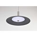 Corrine LED 14 inch Brushed Nickel Pendant Ceiling Light