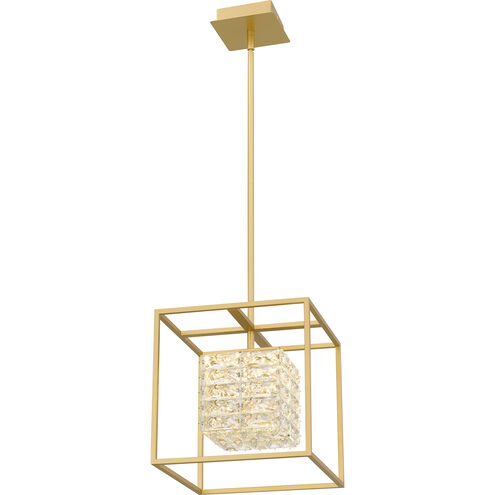 Dazzle LED 12 inch Soft Gold Pendant Ceiling Light