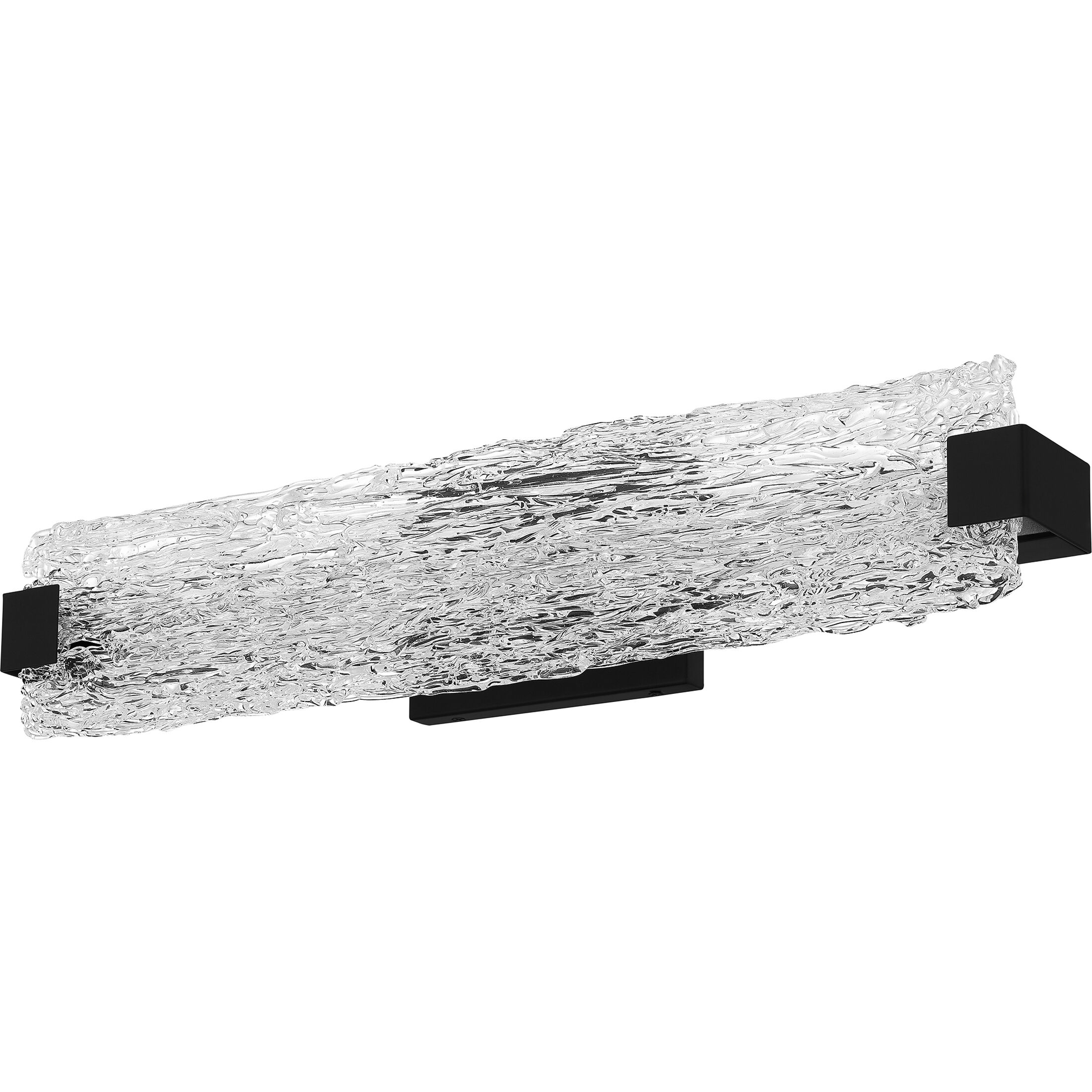 Winter LED 24 inch Matte Black Bath Light Wall Light