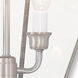 Westover 2 Light 16.5 inch Brushed Nickel Outdoor Post Top Lantern