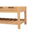 Clement 72 X 22 X 34 inch Natural Wood Bathroom Vanity Cabinet