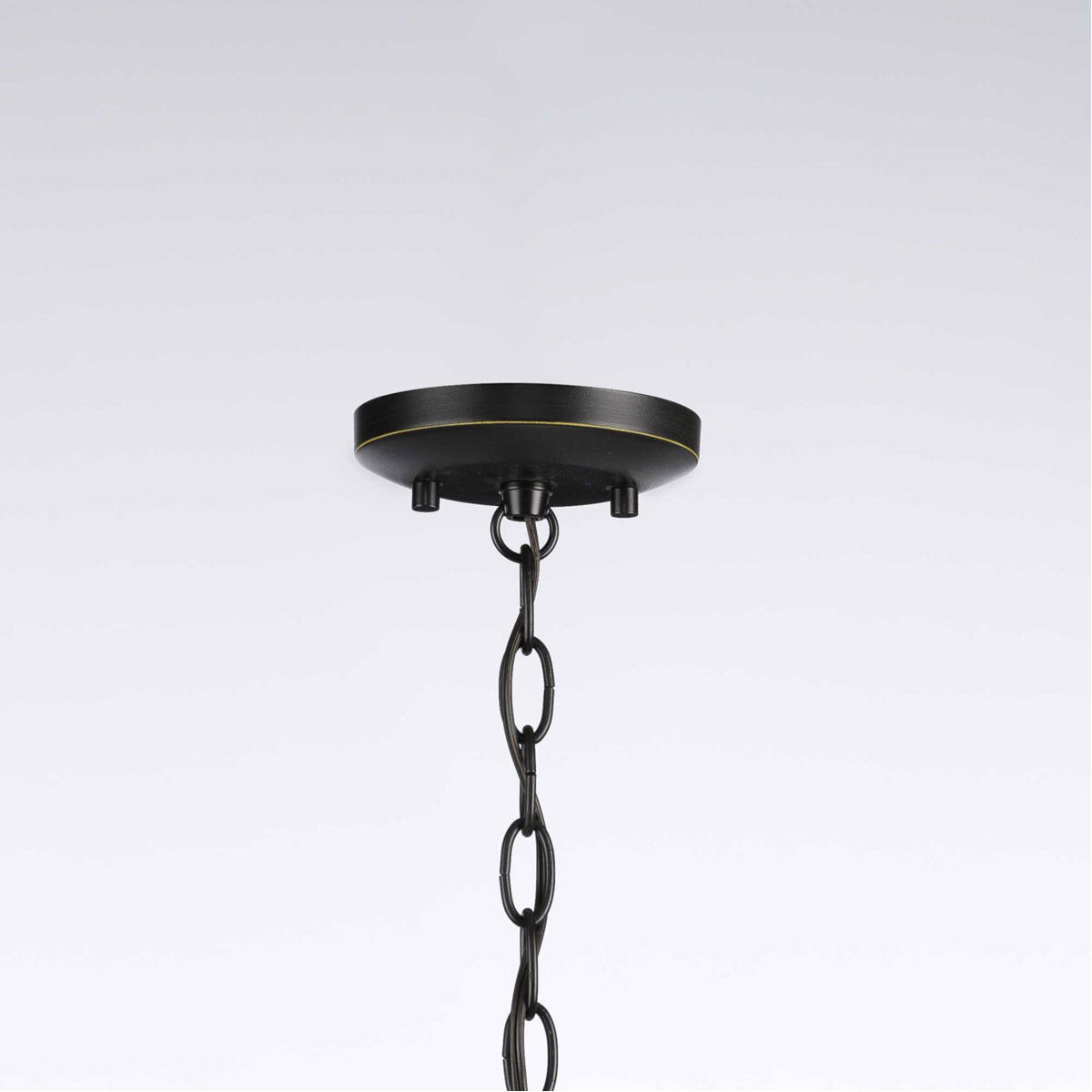 Kempsey 3 Light 22 inch Antique Bronze Semi-Flush Mount Convertible Ceiling Light