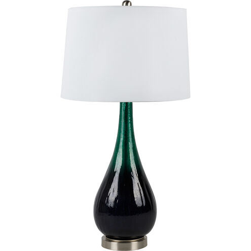 Navan 30 inch 60 watt Nickel Table Lamp Portable Light