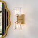 Valentin 2 Light 6 inch Champagne Gold Vanity Light Wall Light