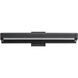 Braque LED 24 inch Black Wall Sconce Wall Light