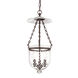 Hampton 3 Light 10.25 inch Old Bronze Pendant Ceiling Light in C2