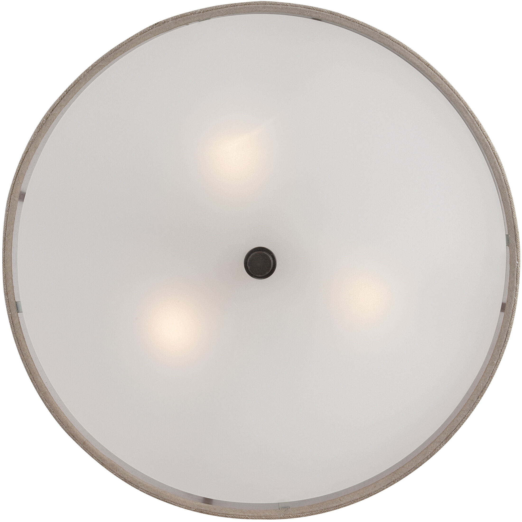 Cloverdale 3 Light 17 inch Mottled Cocoa Semi-Flush Mount Ceiling Light