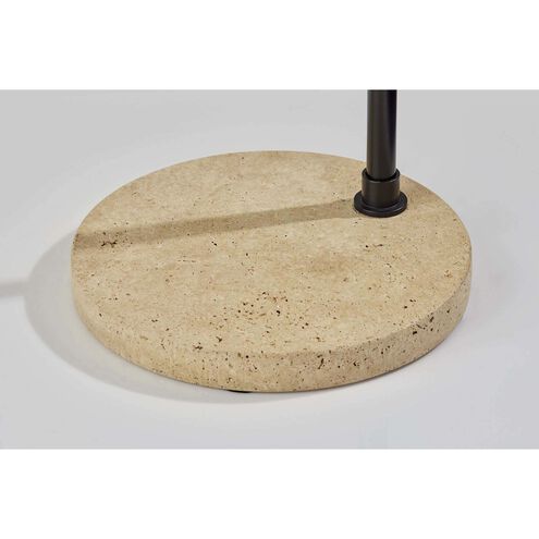 Gardner 72.25 inch 150.00 watt Black Arc Floor Lamp Portable Light