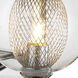 Auge 2 Light 13.78 inch Chrome Vanity Wall Light in G9